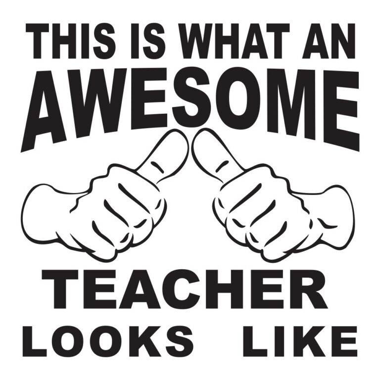 Mug-tastic Tazza Insegnante – “This Is What An Awesome Teacher Looks Like” – Ceramica 312 Ml, Idea Regalo