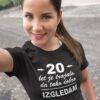 smesna majica z napisom za 20 let