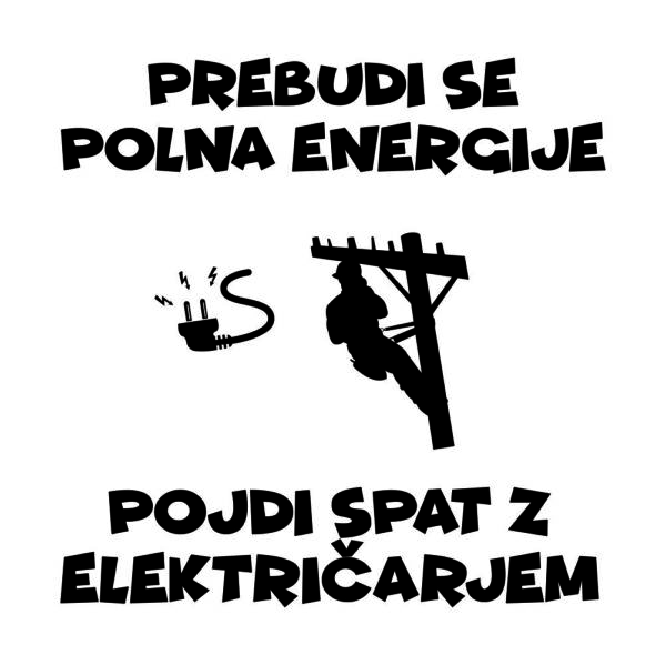 smesna majica za elektricarja